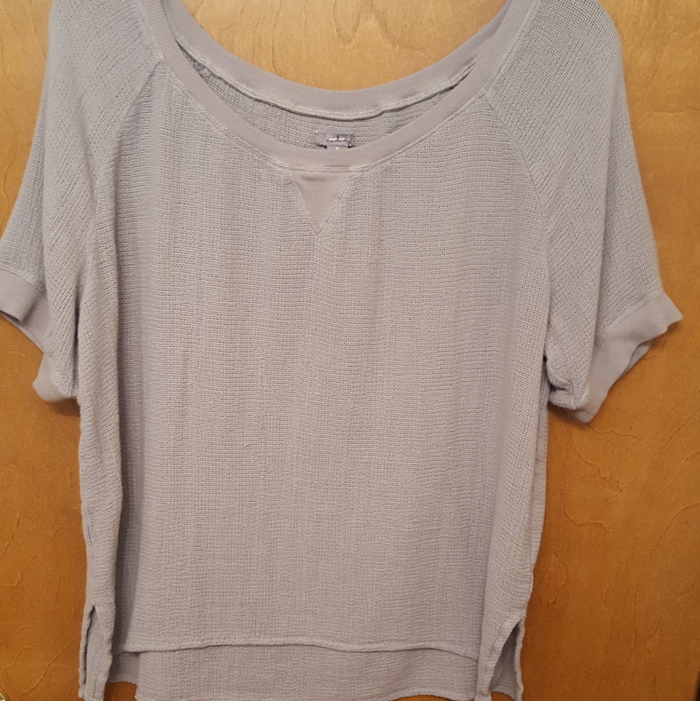 Light gray lightweight almost mesh like material